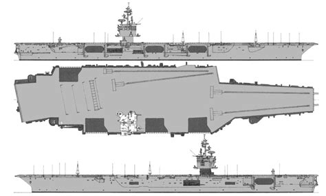 CVN-65 Enterprise - Schematic