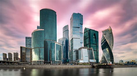 Moscow Skyline on Behance