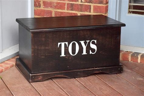 Amazon.com: Laser Engraved Personalized Kids Toy Box - Engraved Toy Box - Personalized Toy Box ...