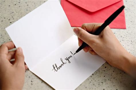 Thank You Card Etiquette: Top Tips for Showing Your Appreciation - STATIONERS