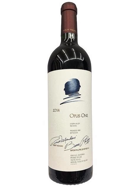 Opus One Napa Valley Red Wine 2014 Vintage | The Best Wine Store - TBWS