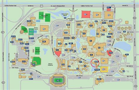 Fiu South Campus Map – Map Vector