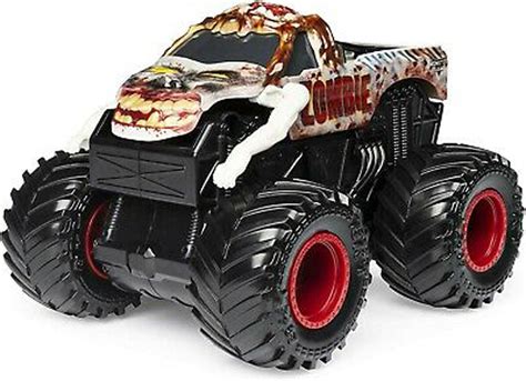 Monster Jam, Official Zombie Rev ‘N Roar Monster Truck, 1:43 Scale ...