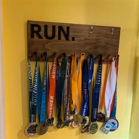 Running Medal Display | Medal Holder | Ribbon Display