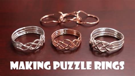 Making Puzzle rings - YouTube