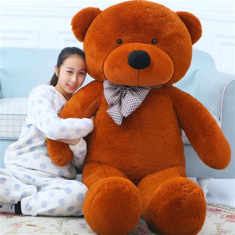 Giant teddy bear soft toy 220cm/2.2m large big stuffed soft plush toys ...