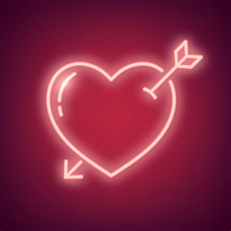 Neon love illustration - Download Free Vectors, Clipart Graphics ...