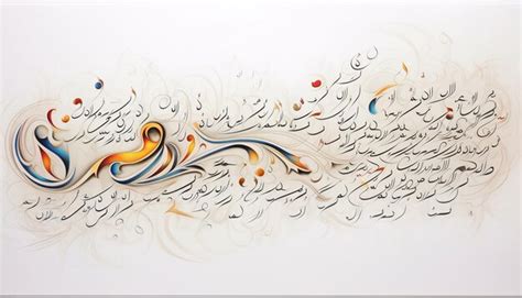 Premium Photo | Islamic calligraphy white background