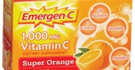 Emergen C Supplement Benefits