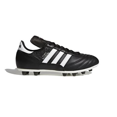 adidas Copa Mundial Leather FG Kids Football Boots Black | FOOTY.COM