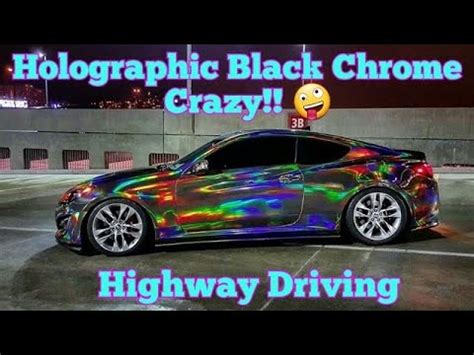 holographic car wrap legal - Tova Munn