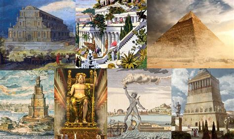 AI reproduces the ancient 'seven wonders of the world' in vivid detail ...