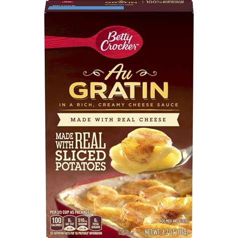 Betty Crocker Au Gratin Potatoes - BettyCrocker.com