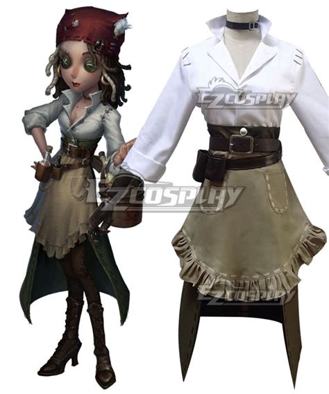 Identity V Barmaid Demi Bourbon Halloween Cosplay Costume