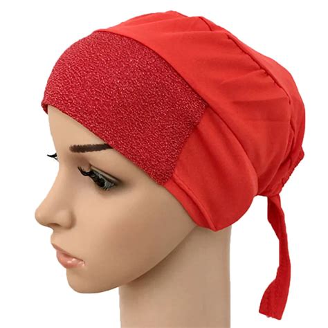 Muslim Hijab Underscarf Cap Shawl Islim Scarf Stretchable Inner ...