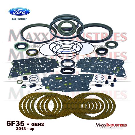 Fits Ford 6F35 Transmission Rebuild Kit OEM-level 2013-on Ford Lincoln ...