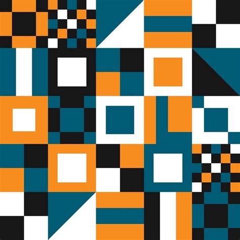 Orange and Blue Geometric Vector Pattern 17779816 Vector Art at Vecteezy