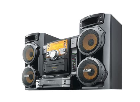 Sony 5-Disc Mini Hi-Fi Component System, 560W - TVs & Electronics - Home Theater & Audio ...