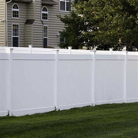 White Vinyl Fence Panels - Fence Direct