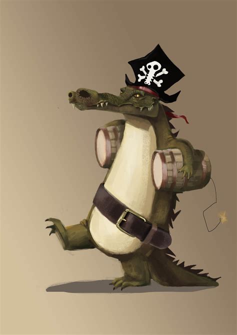 ArtStation - Croc #3