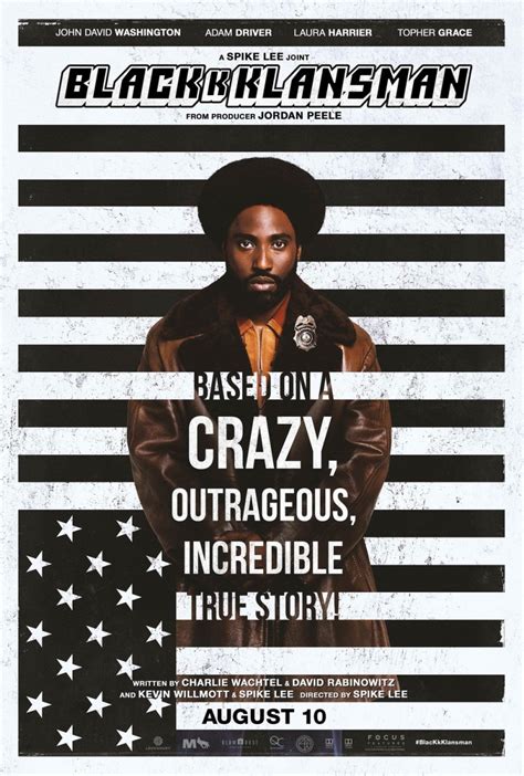 "BlacKkKlansman" Movie Review - ReelRundown