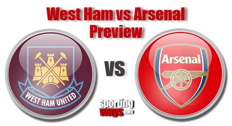 West Ham Vs Arsenal Predictions - EPL Preview & Correct Score Tips