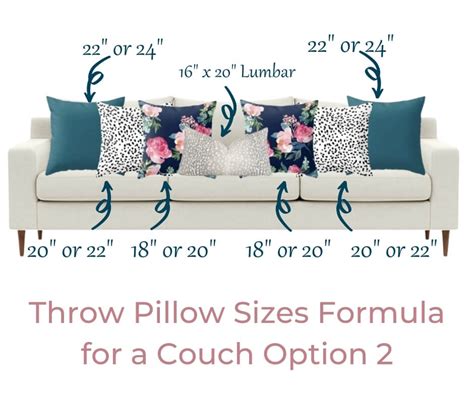 The Ultimate Guide to Couch Throw Pillow Sizes & Arrangements