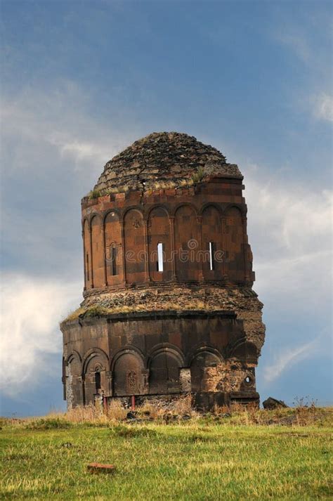 The Ruins of Ani, Medieval Armenian Capital City, in Turkey Stock Photo - Image of east, armenia ...