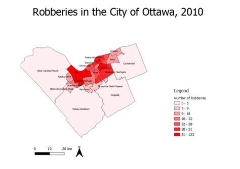 Analyzing Crime Data in Ottawa using QGIS - CUOSGwiki