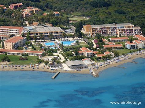 Aerial photo RODA BEACH VILLAGE - CORFU - GREECE