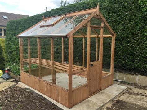 Cotswold Classic 6x6 Wooden Greenhouse | Greenhouse Stores | Wooden greenhouses, Traditional ...