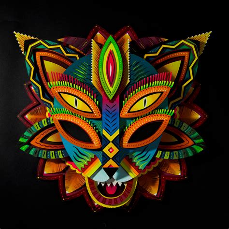 BARRANQUILLA CARNIVAL MASK | Domestika