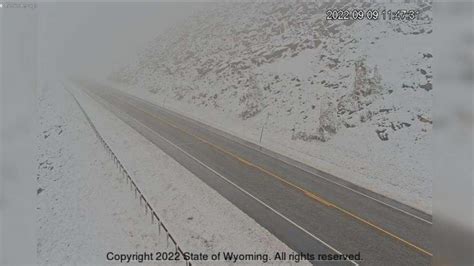 Summer Snow Reported In Northern Wyoming! - Unofficial Networks