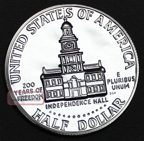 1976 - S Kennedy Half Dollar Dcam Proof 40% Silver Bicentennial (m31406)