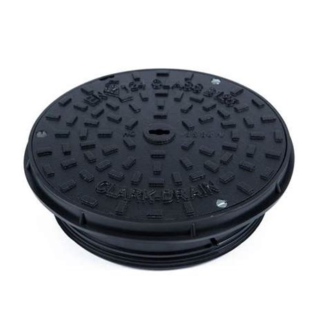 Clark Drain B125 Cast Iron Round Manhole Cover & Frame - 300mm x 30mm | Drainage Superstore®