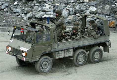 Pinzgauer Special Operations Vehicle.