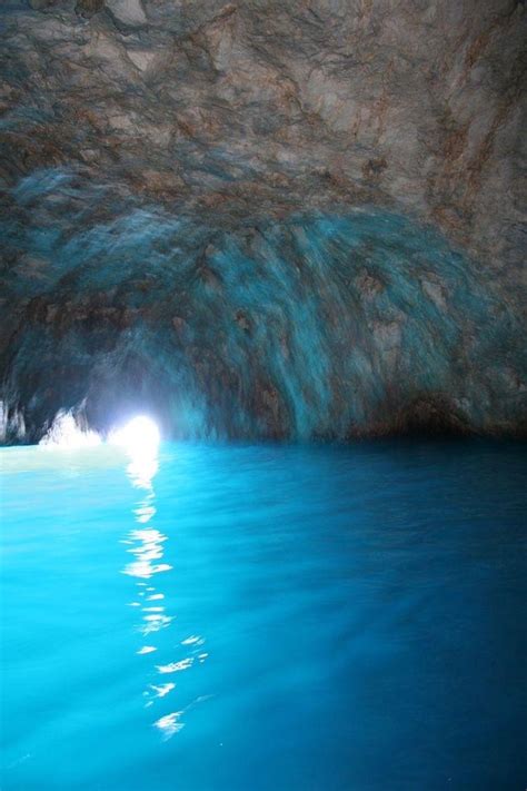 From Inside the Blue Grotto, Capri Italy : r/travelphotos