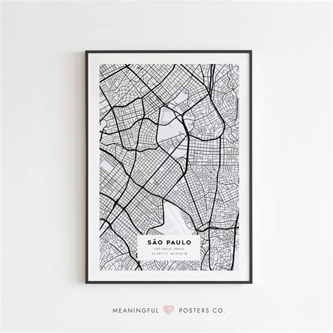 Custom City Map Poster - Meaningful Posters