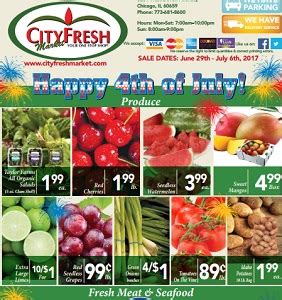 City Fresh Market Weekly Ad Circular