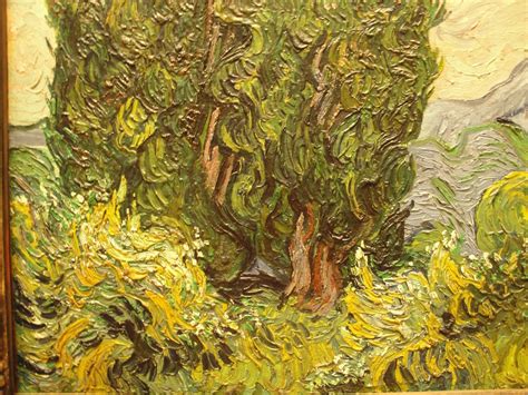 Vincent Van Gogh "Cypresses" 1889 | Mrs. Hood's Art Room