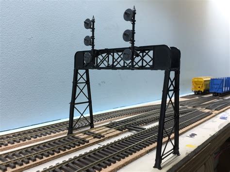 JLandT Railroad: Final Signal Bridge in place...