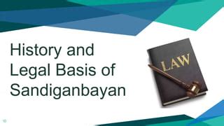 Sandigan bayan | PPT