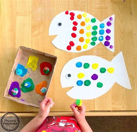 Rainbow Fish Craft - Planning Playtime