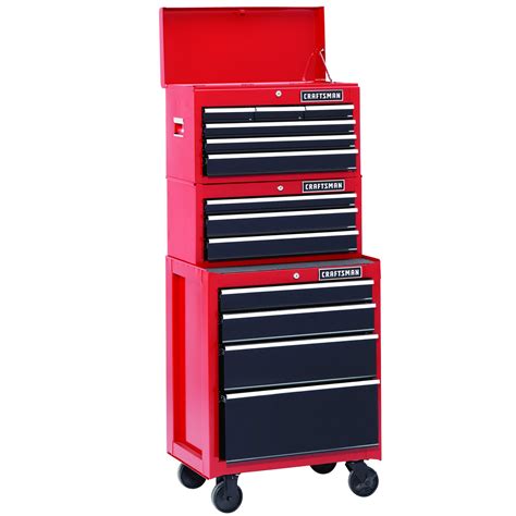 Craftsman 26in X Drawer Heavy Duty Ball Bearing Chest Tool Box - Red Or ...