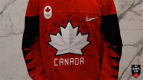 Canadian Olympic Team Contest: Win jersey signed by the Team Canada ...