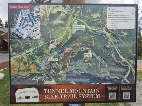 Tunnel Mountain Trail System Photos