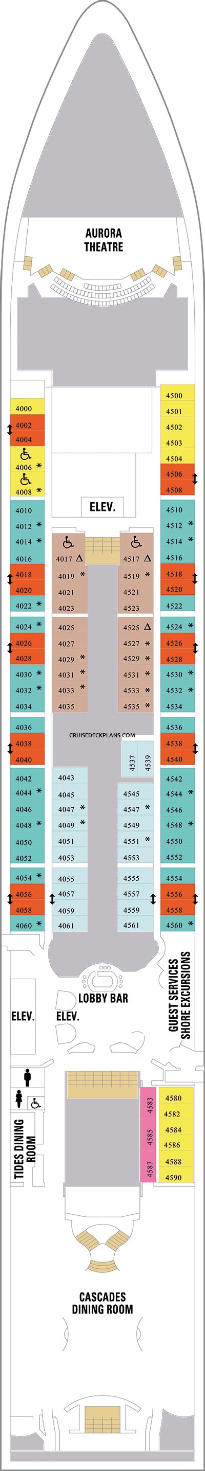 Radiance of the Seas Deck Plans, Diagrams, Pictures, Video