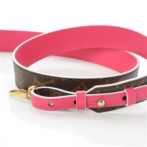 LOUIS VUITTON Monogram Bandouliere Shoulder Strap XL Hot Pink 236218