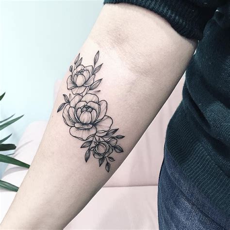 Peonies | Forarm tattoos, Forearm tattoo, Tattoos