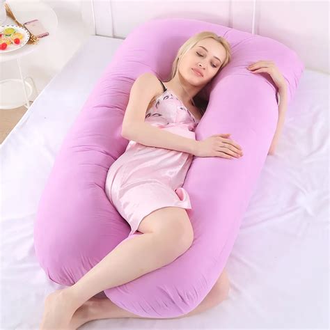 Pregnancy Pillow Side Sleeper Pregnant Women Bedding Full Body U Shape ...